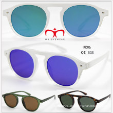 2016 Heißer Verkauf und moderne Plastikrunde Sonnenbrille (WSP601532)